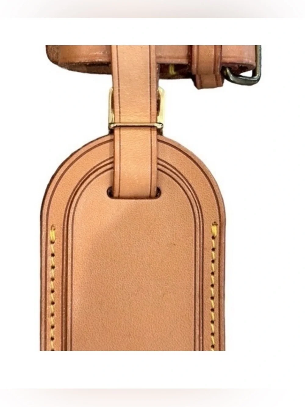 Authentic - 1 - LOUIS VUITTON Vachetta Luggage Tag Poignet.price for one